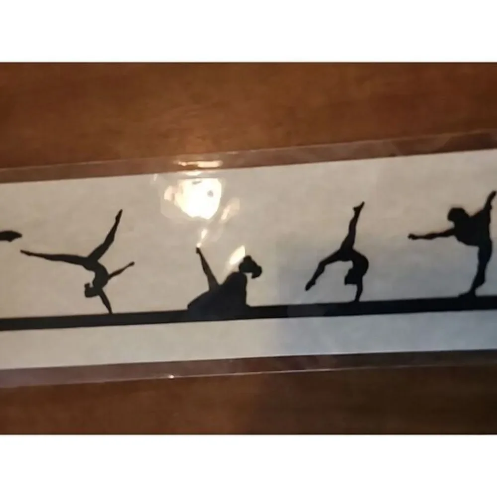 Want 2 Scrap Gymnastics‎ Bean Die Cut Paper Crafts Scrapbook Junk Journal